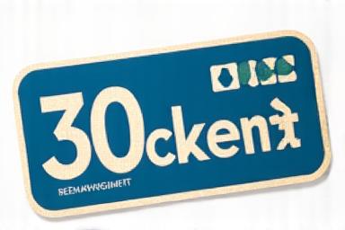 Ilustrace 30denní dálniční známky